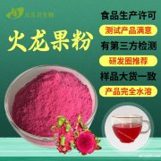 工厂免费拿样火龙果粉食品级火龙果果粉固体饮料原料火龙果提取物