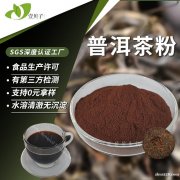 源头工厂速溶茶粉现货批发散装普洱茶提取物食品级原料普洱茶粉