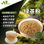 量大价优现货批发绿茶提取物现货食品级原料速溶茶粉散装绿茶粉