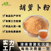 工厂现货胡萝卜粉食品级原料胡萝卜汁粉胡萝卜素胡萝卜提取物包邮