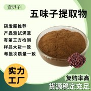 源头工厂代发包邮五味子原料粉散装批发30:1五味子粉五味子提